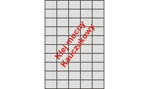 Etykiety samoprzylepne białe matowe na arkuszach A4 mocny klej  42x29,7